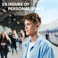 Soundcore Space A40 trådløse hodetelefoner med støyreduksjon Svart