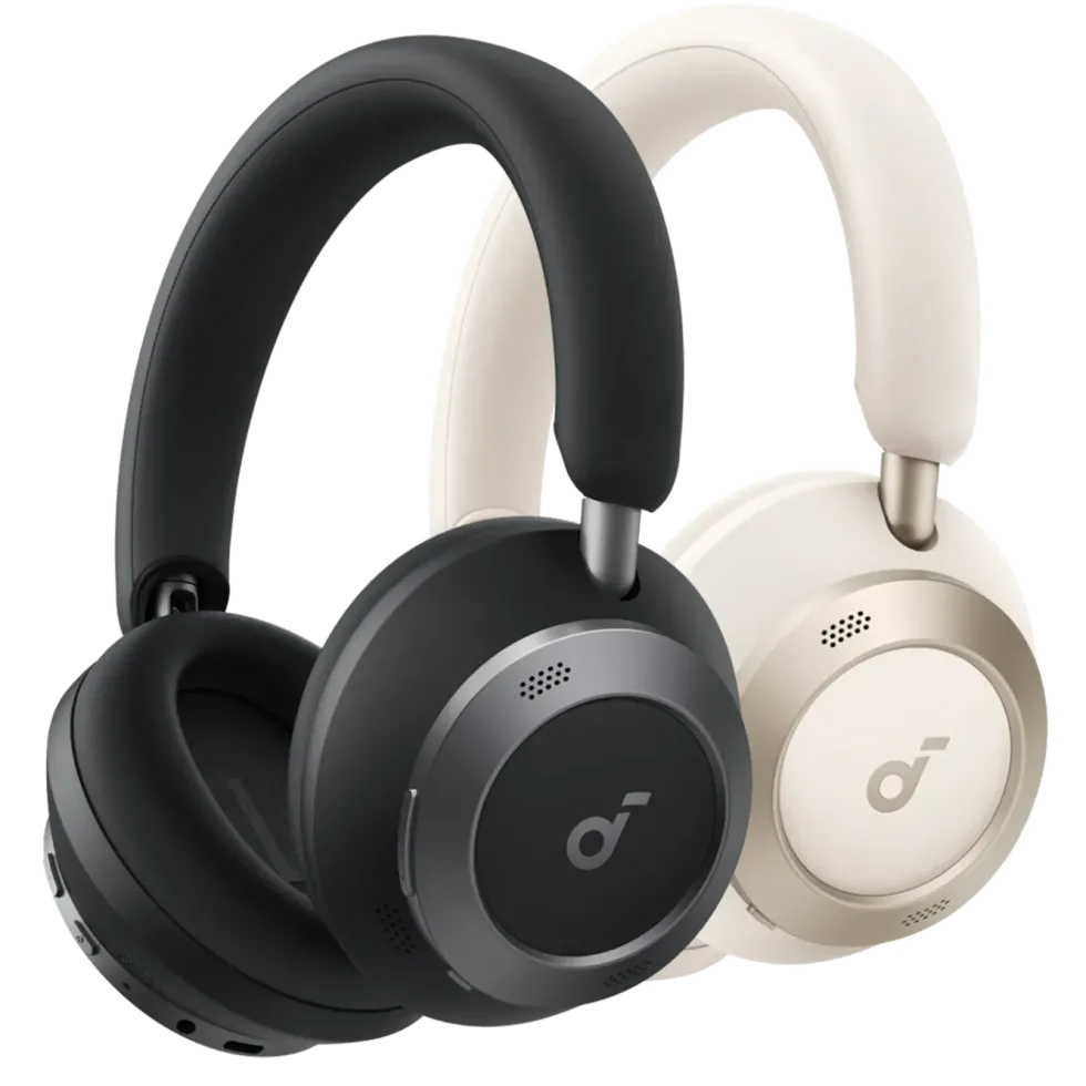 Soundcore Space One Pro Trådløse ANC-hodetelefoner Jet Black