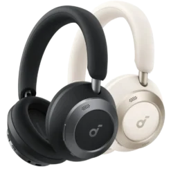 Soundcore Space One Pro Trådløse ANC-hodetelefoner Cream-White