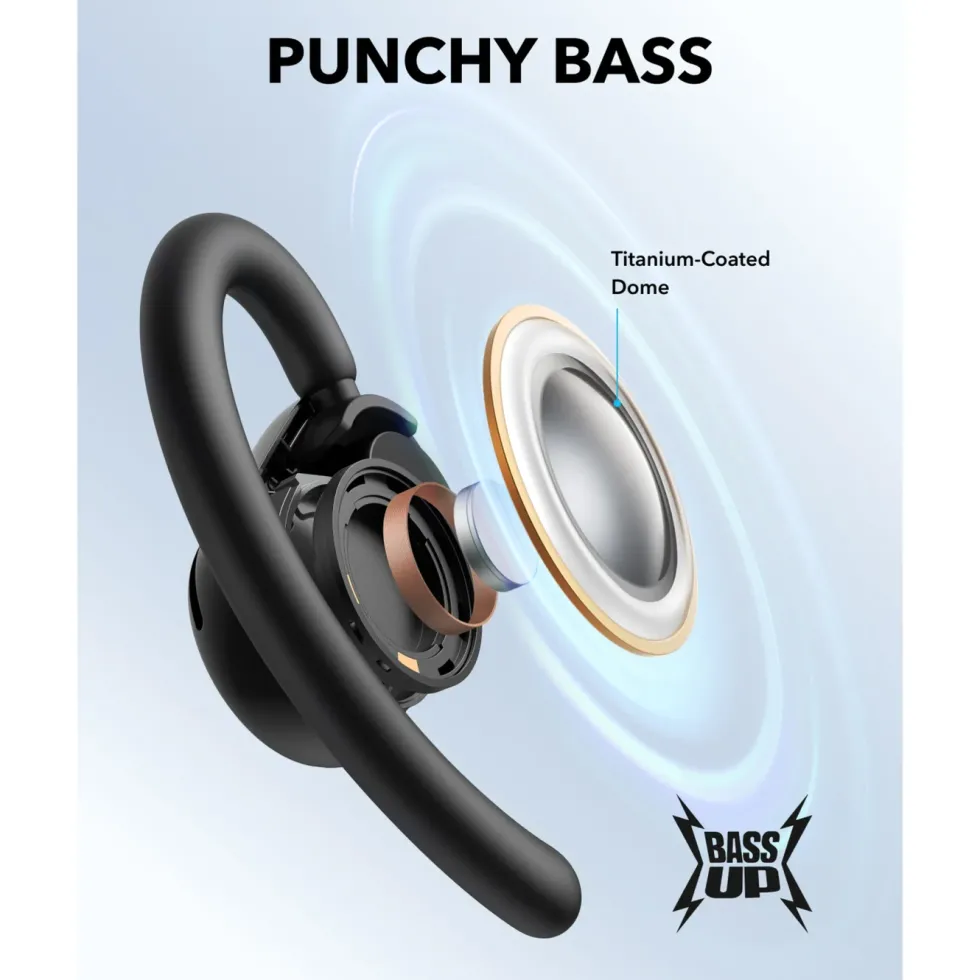 Soundcore V20i Open-Ear hodetelefoner svart