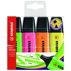 Stabilo Boss Original tekstmarkere 4-pk.