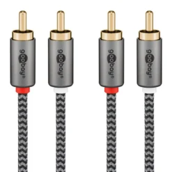 Stereo RCA-kabel 0,5 m
