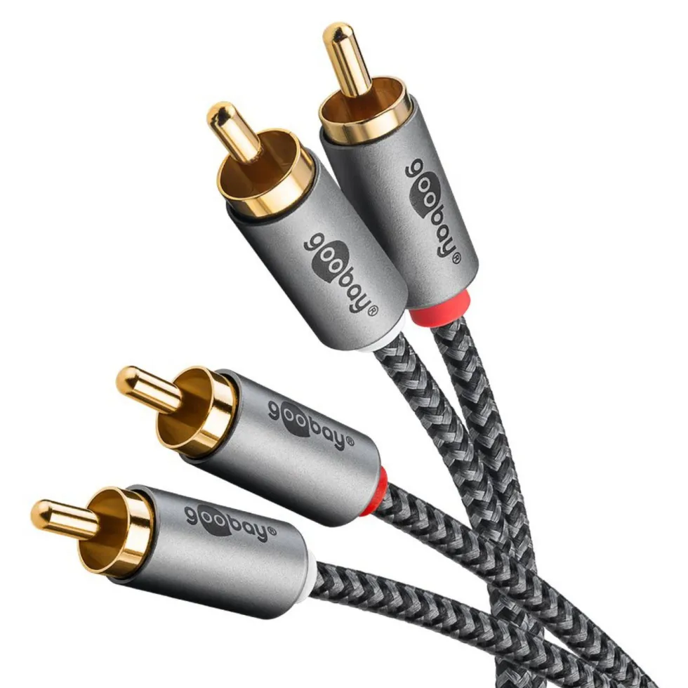 Stereo RCA-kabel 1 m