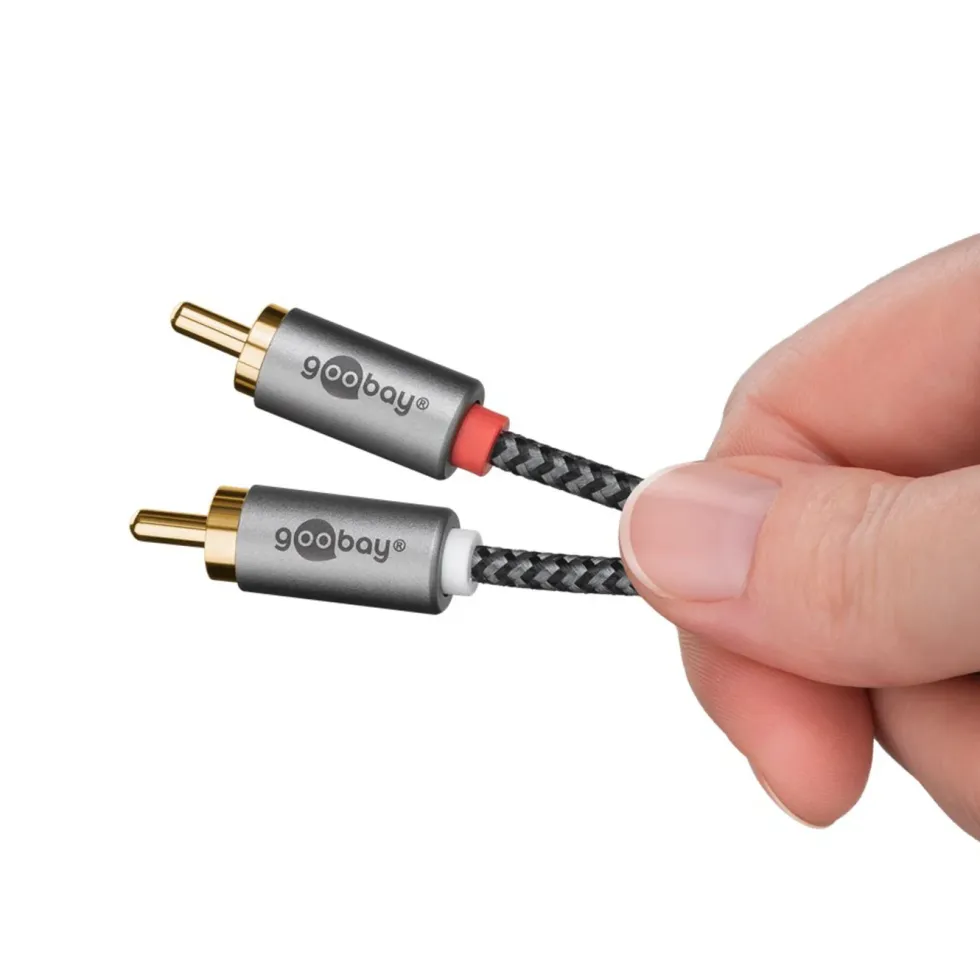 Stereo RCA-kabel 1 m