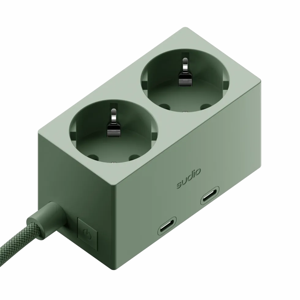 Sudio Brick grenuttak med GaN-lading 30 W Grønn