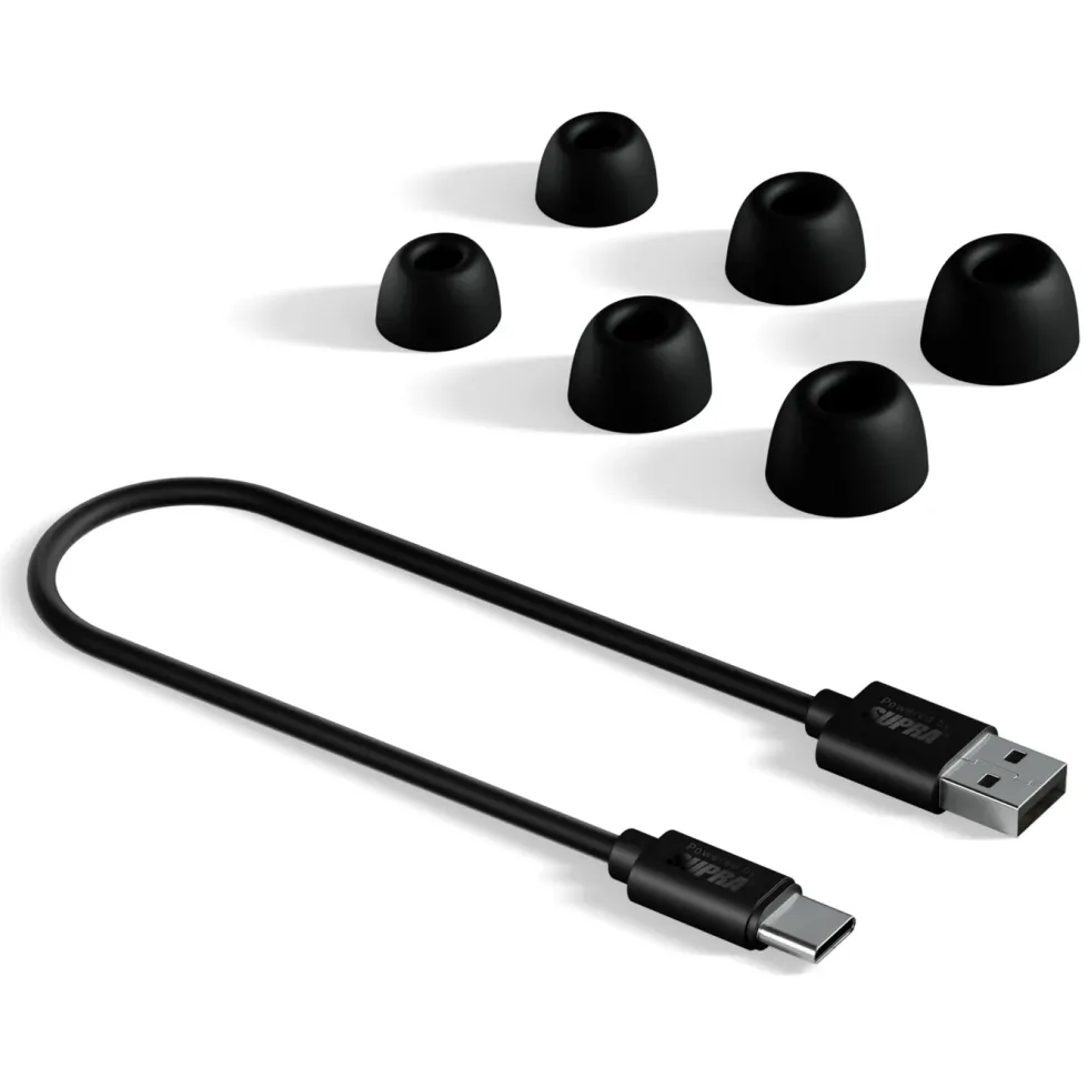 Supra NERO-TX2 trådløse in-ear-hodetelefoner Svart