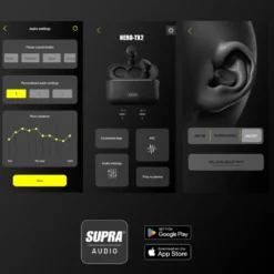 Supra NERO-TX2 trådløse in-ear-hodetelefoner Hvit