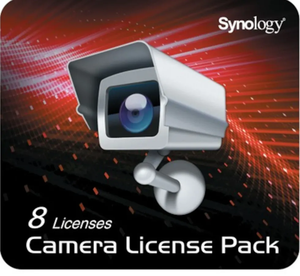 Synology Surveillance Station 8 kameralisenser