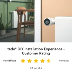tado Smart Radiator Thermostat X 1-pk.