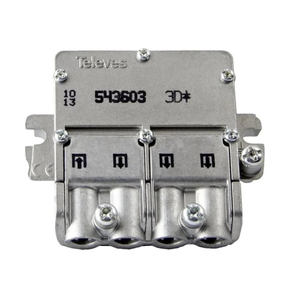 Televes Easy-F mini F-splitter 3-veis