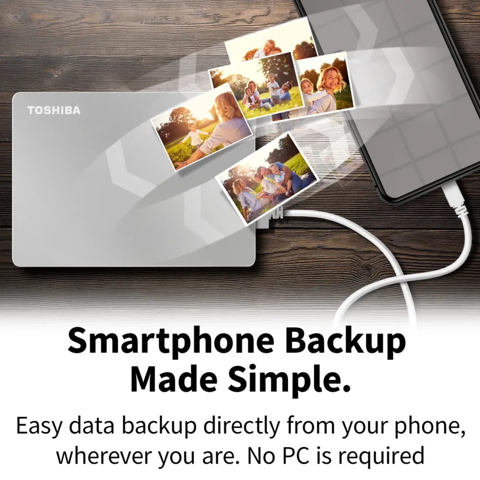 Toshiba Canvio Flex Silver 1 TB