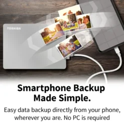 Toshiba Canvio Flex Silver 4 TB