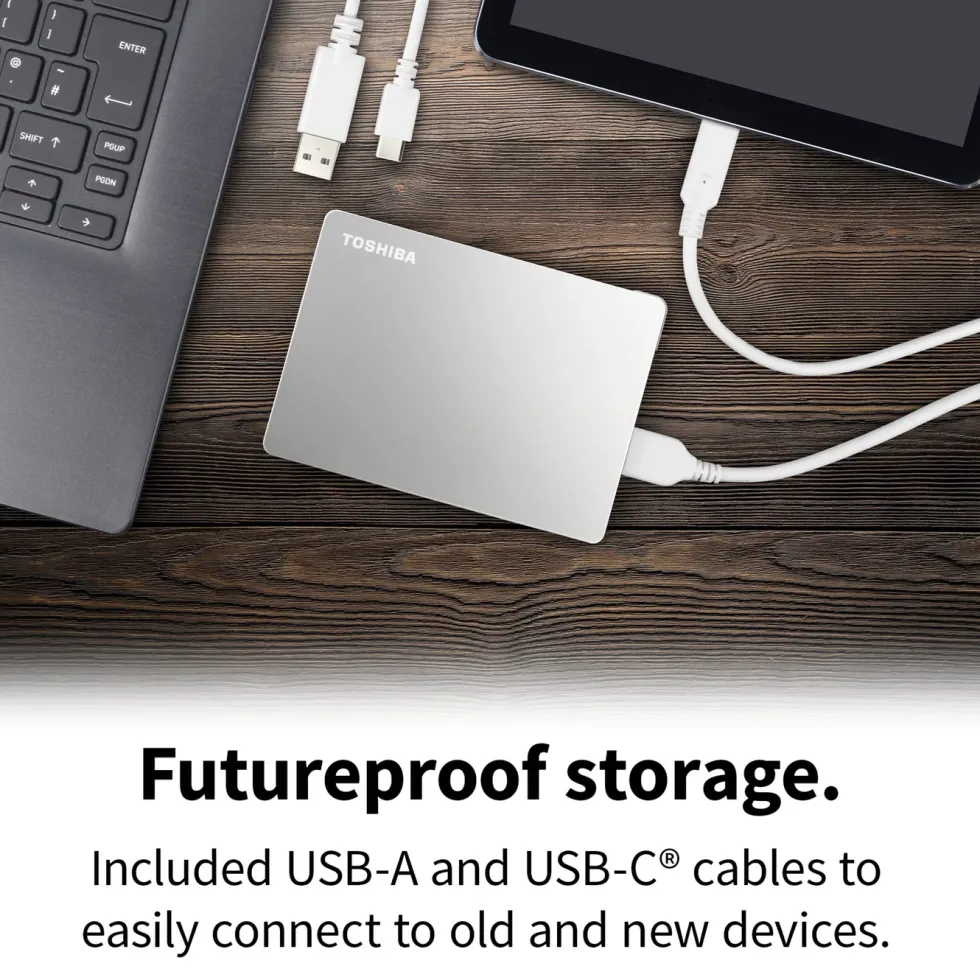 Toshiba Canvio Flex Silver 4 TB