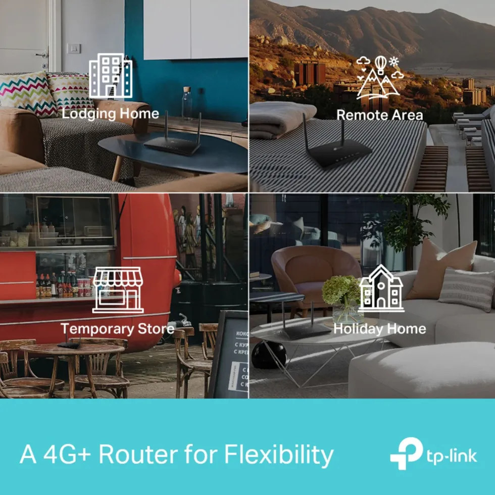 TP-Link Archer MR600 4G+-ruter AC1200