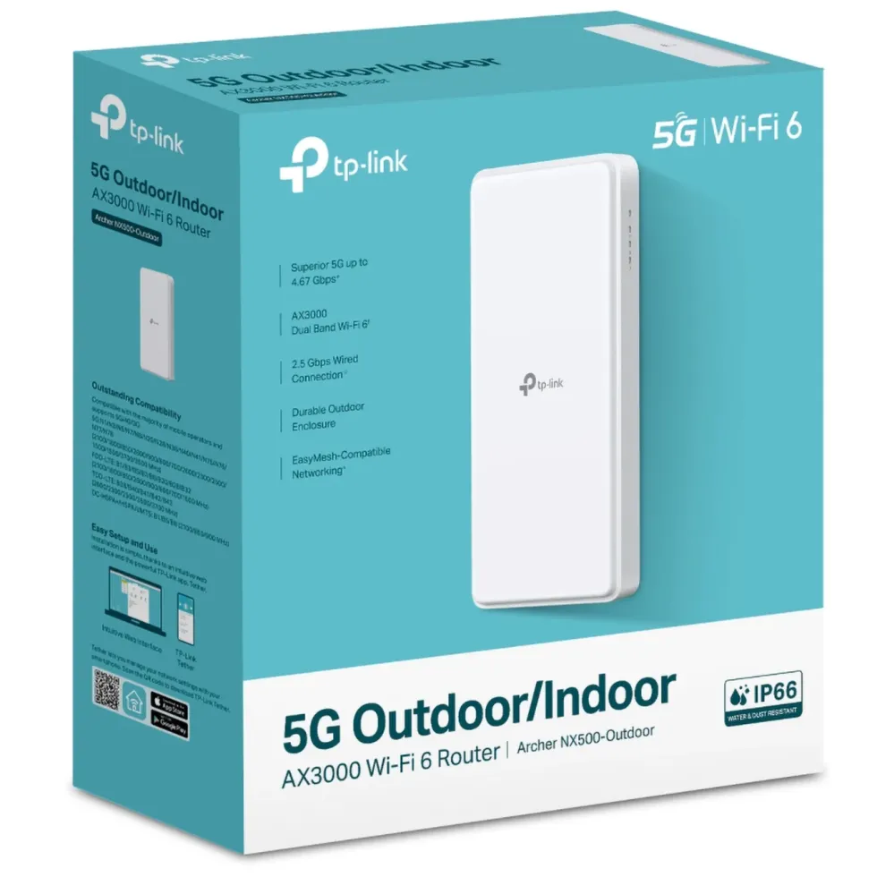 TP-Link Archer NX500 5G-router for utendørs bruk