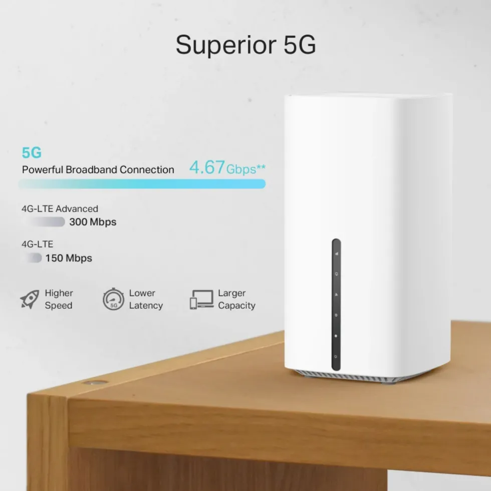 TP-Link Archer NX200 Trådløs 5G-ruter AX1800