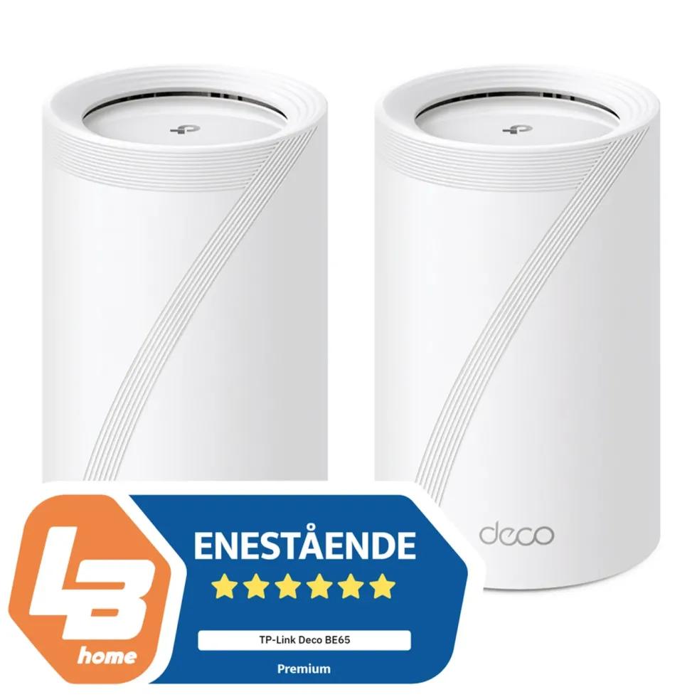 TP-Link Deco BE65 BE9300 Wifi 7 mesh-ruter 2-pk.