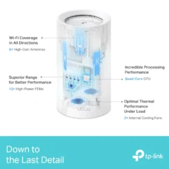 TP-Link Deco BE85 Mesh-ruter med Wifi 7 BE19000 2-pk.