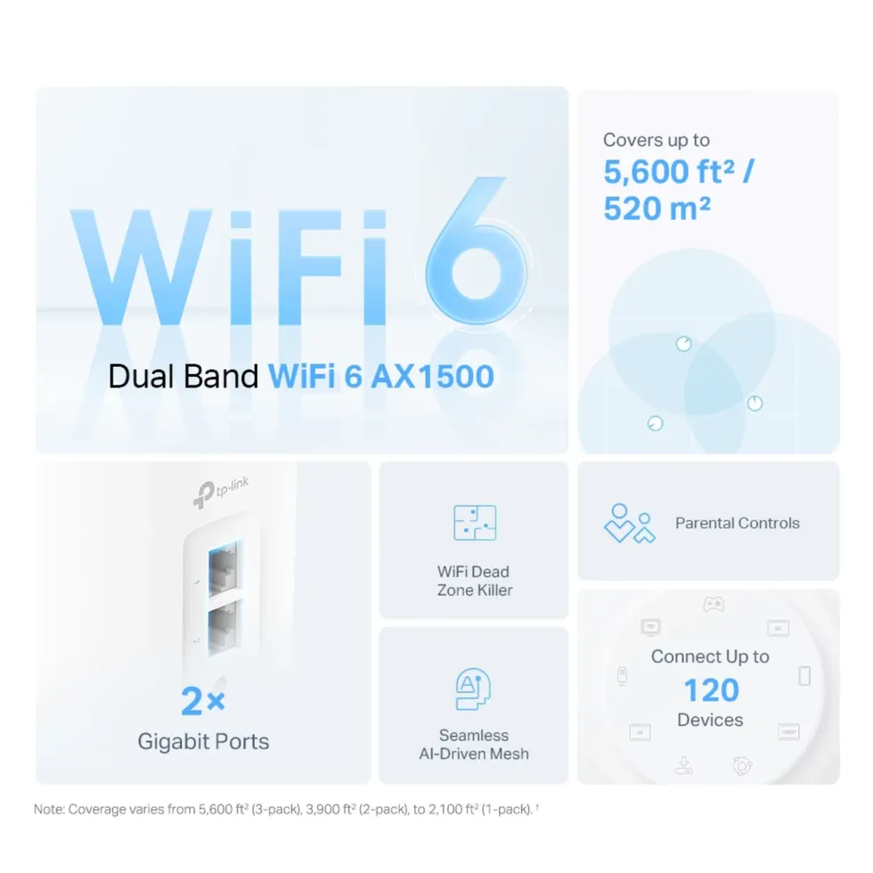 TP-Link Deco X10 AX1500 1-pk.