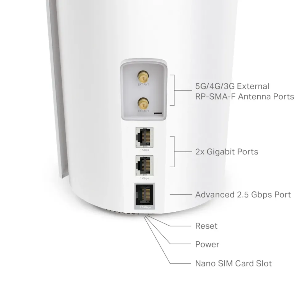 TP-Link Deco X50 5G-ruter 3000 Mb/s