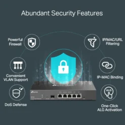 TP-Link ER7206 (TL-ER7206) Omada Gigabit VPN-ruter