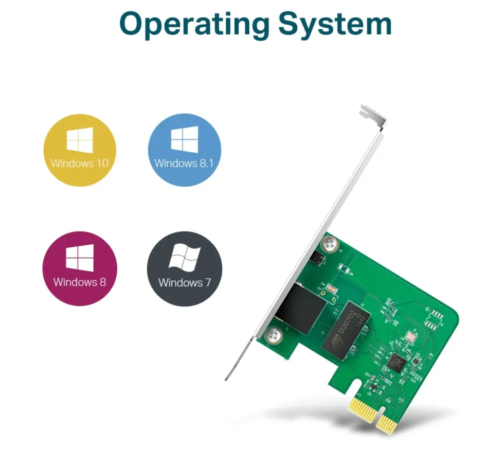 TP-Link Gigabit-nettverkskort PCI-express