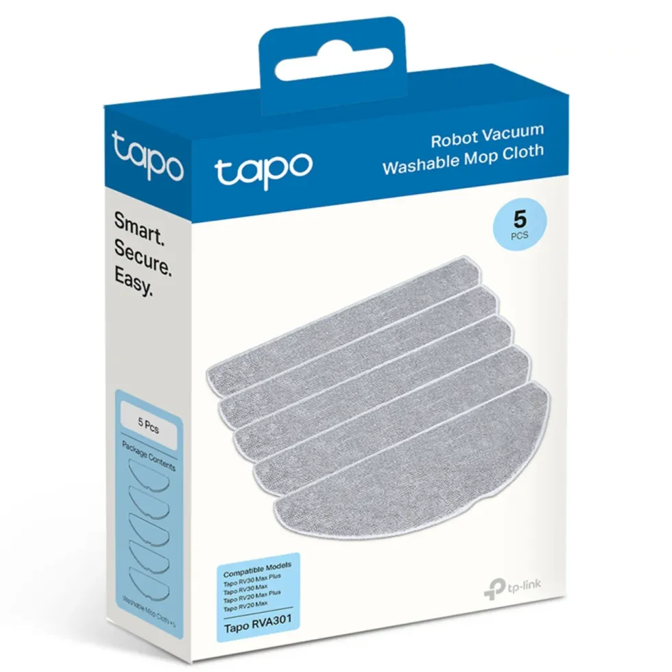 TP-Link Mopp til Tapo-robotstøvsuger (5-pk.)