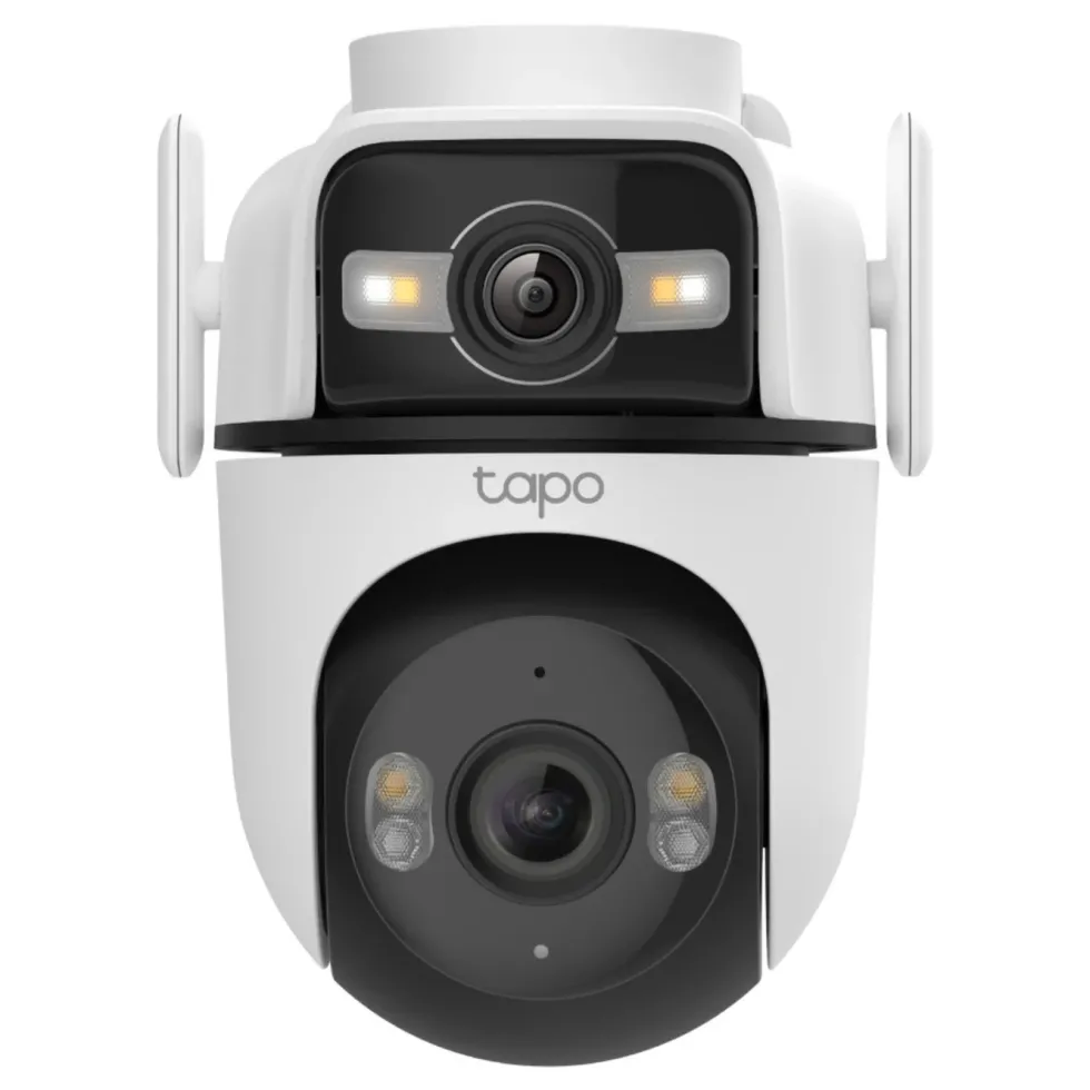 TP-Link Tapo C545D Overvåkingskamera med doble linser 2K, IP66, wifi