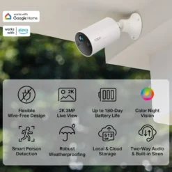 TP-Link Tapo C410 Overvåkingskamera med batteri