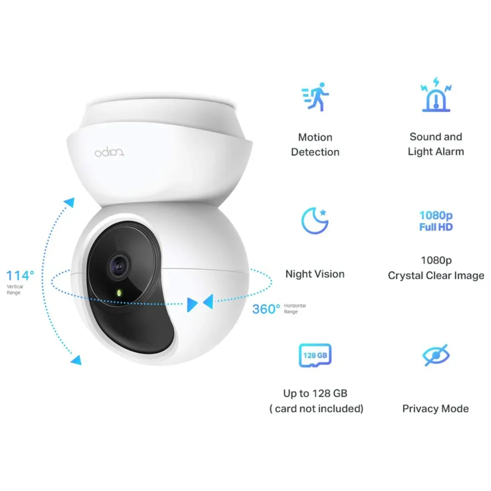TP-Link Tapo C200 Overvåkingskamera