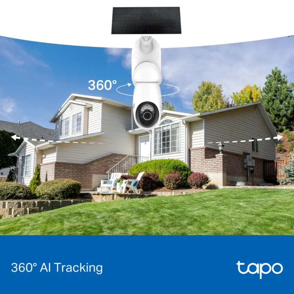 TP-Link Tapo C660 Solcelledrevet 4K overvåkingskamera