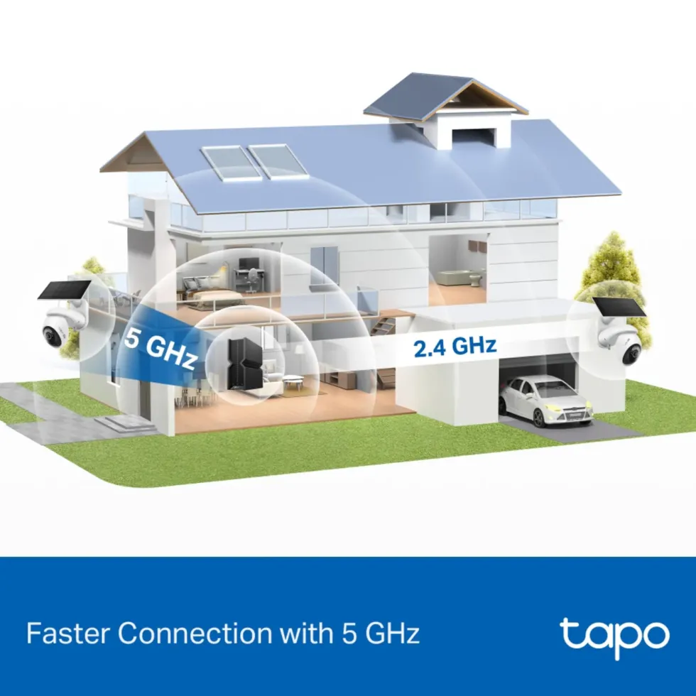 TP-Link Tapo C660 Solcelledrevet 4K overvåkingskamera