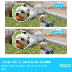 TP-Link Tapo C400S2 Trådløst overvåkingskamera 2-pack