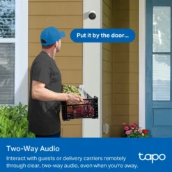 TP-Link Tapo C410 Trådløst overvåkingskamera 4-pack