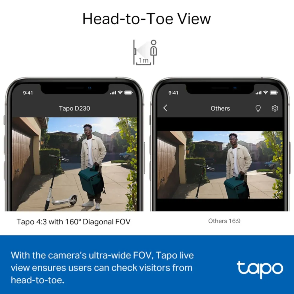 TP-Link Tapo D230S1 Smart dørklokke