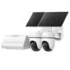 TP-Link Tapo HB112 Solcelledrevet overvåkingskamera 2K pan/tilt 2-pk. Hvit