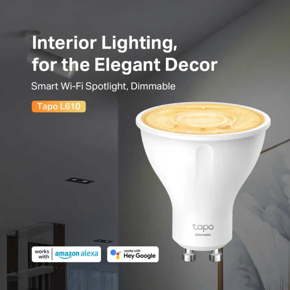 TP-Link Tapo L610 – Smart LED-pære GU10