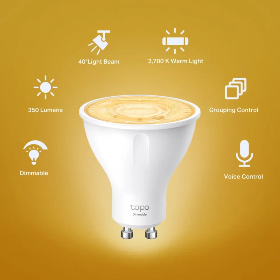 TP-Link Tapo L610 – Smart LED-pære GU10
