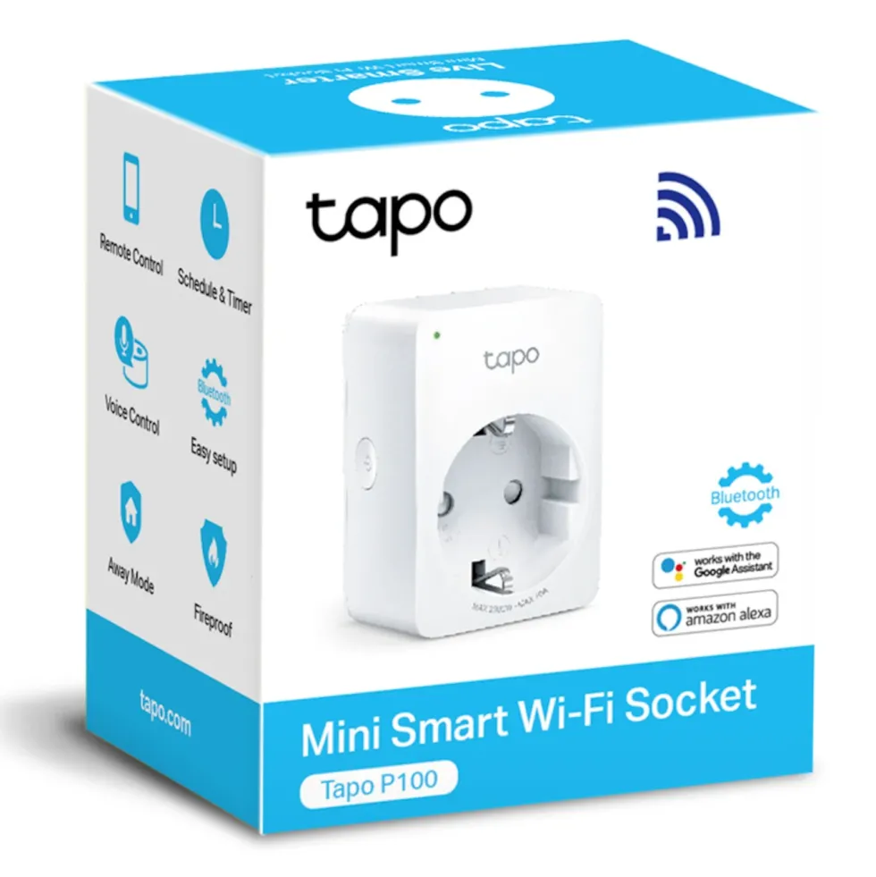 TP-Link Tapo Mini Smart Wifi Fjernstrømbryter 1-pk.