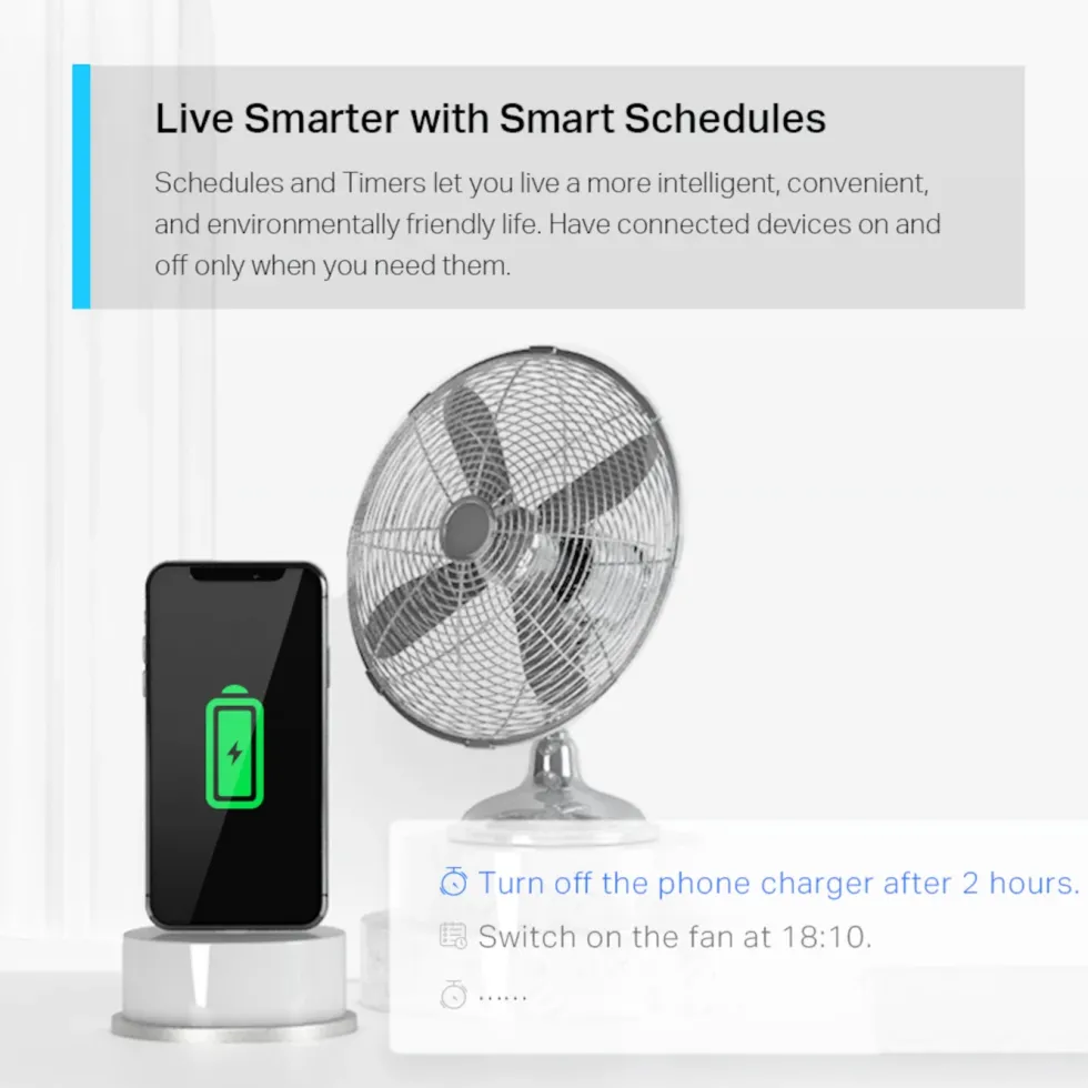 TP-Link Tapo P115 Smart Wifi-fjernstrømbryter med energimåling 1-pk.