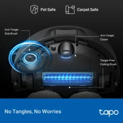 TP-Link Tapo RV50 Pro Omni – Robotstøvsuger med basestasjon