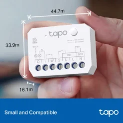 TP-Link Tapo S110E Smart Switch-modul Wifi, Bluetooth, Matter