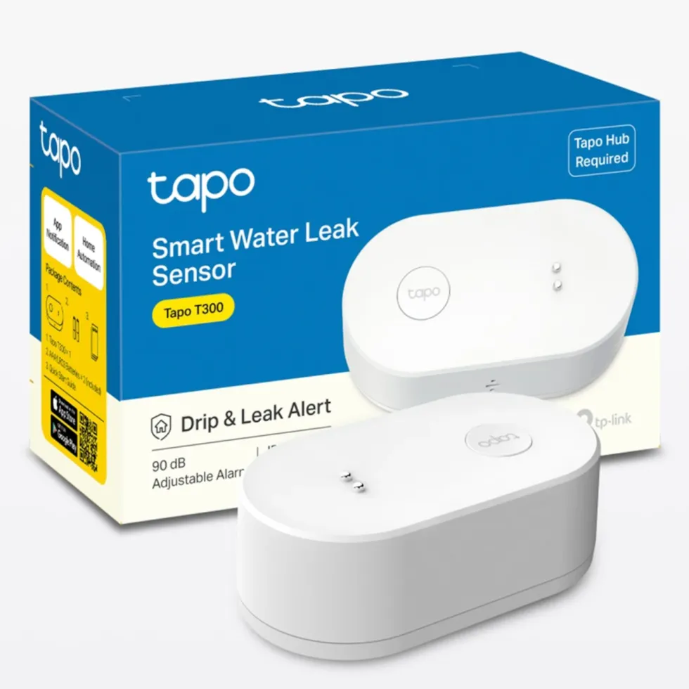 TP-Link Tapo T300 Lekkasjedetektor