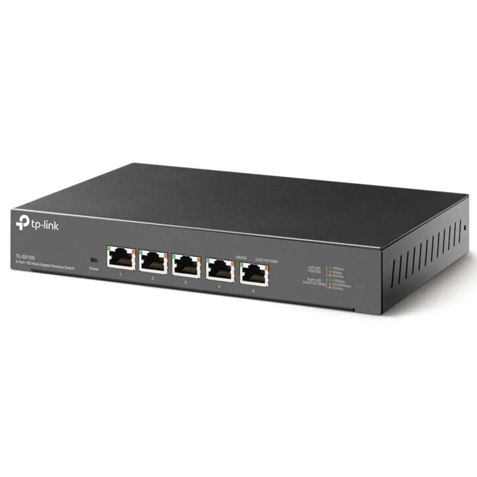 TP-Link TL-SX105 Gigabitswitch 5 porter 10 Gb/s