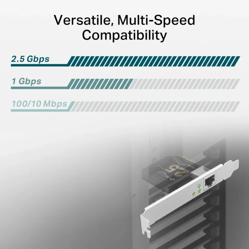 TP-Link TX201 PCI-Express Nettverkskort 2,5 Gb/s