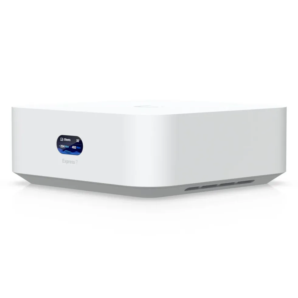 Ubiquiti UniFi Express 7 kompakt gateway med wifi 7 Hvit