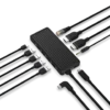 Unisynk USB-C-Hub 10 porter for to skjermer Windows