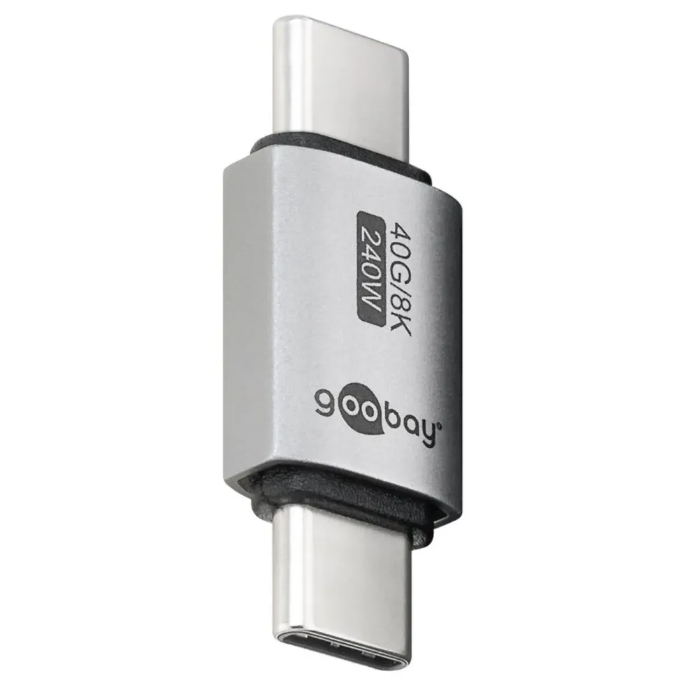 USB-C-adapter rett med USB4, 40 Gbit/s, 240 W