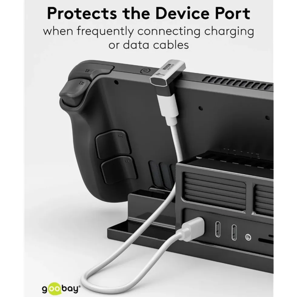 USB-C-adapter 180° U-formet med USB4-støtte