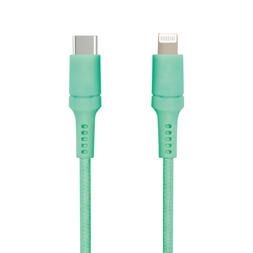 USB-C til Lightning 0,5 m Teal